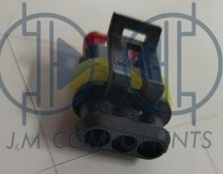 CONECTOR 3 VIAS MACHO CALAVERA